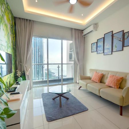 Seaview Condo Near Rf Mall, Food Court & Free Netflix Johor Bahru Dış mekan fotoğraf