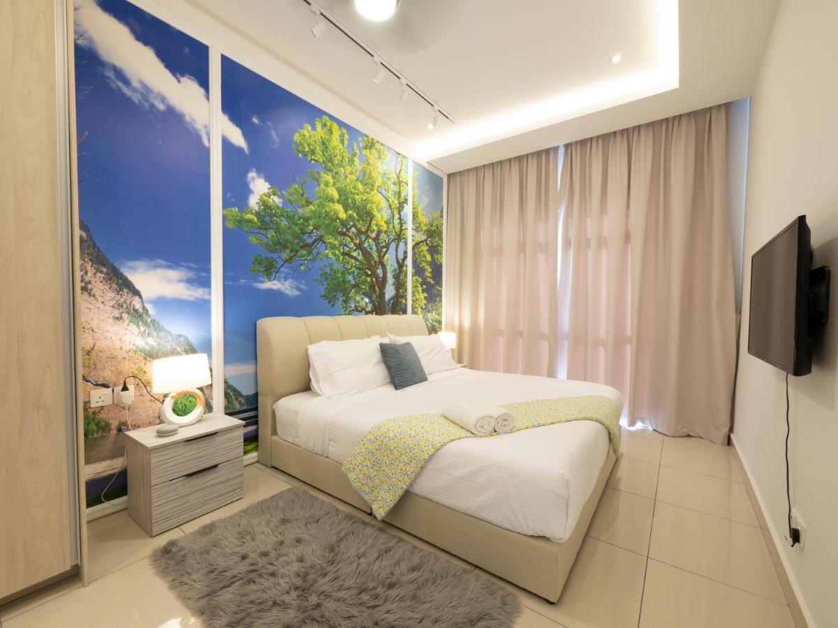 Seaview Condo Near Rf Mall, Food Court & Free Netflix Johor Bahru Dış mekan fotoğraf
